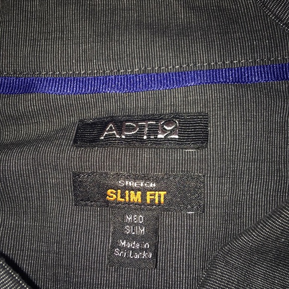 APT. 9 Slim Fit Button Up Dress Shirt - Picture 4 of 4